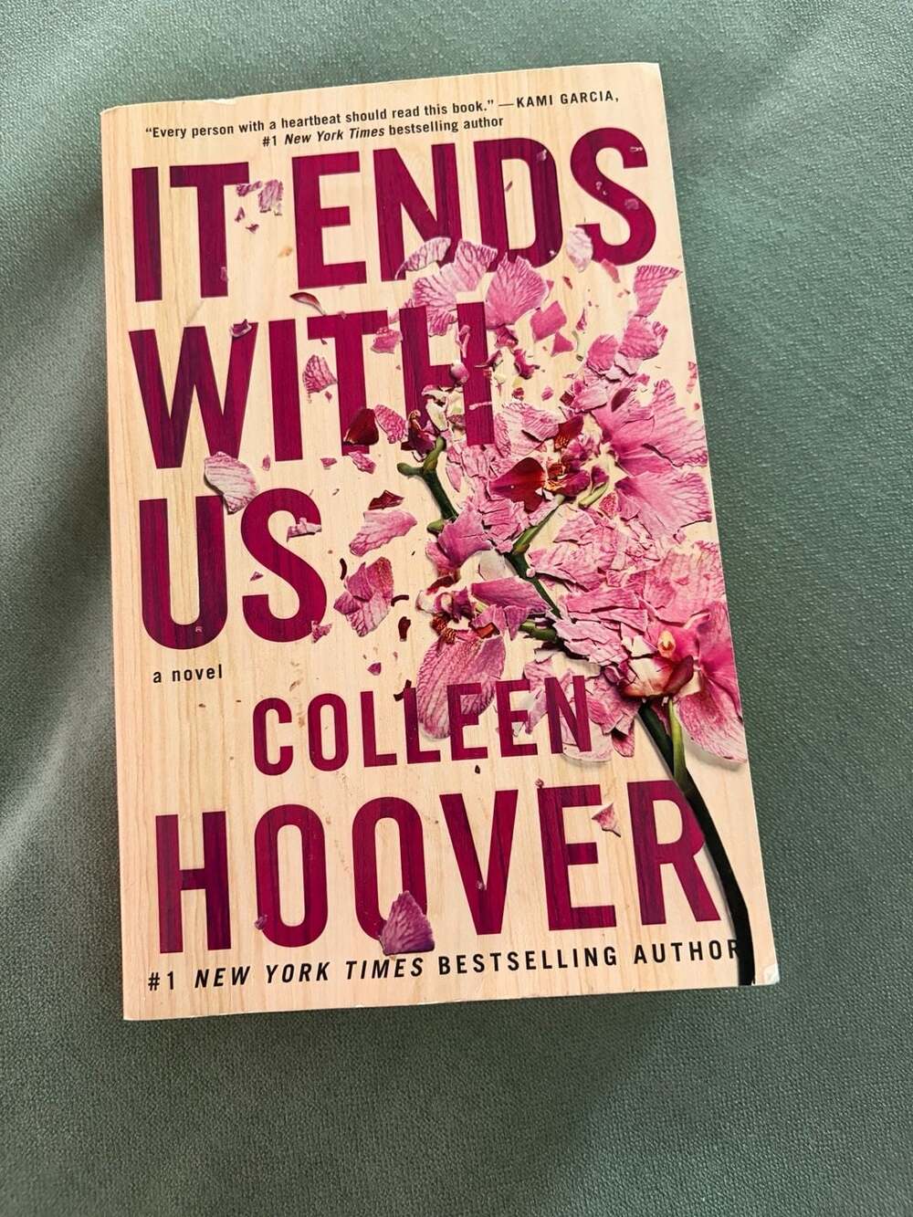 It Ends with Us by Colleen Hoover (Signed Paperback first edition)